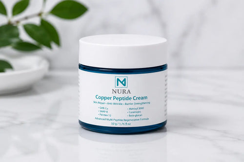 NURA Copper Peptide Cream – Skin Repair, Anti-Wrinkle & Barrier Strengthening (50g)